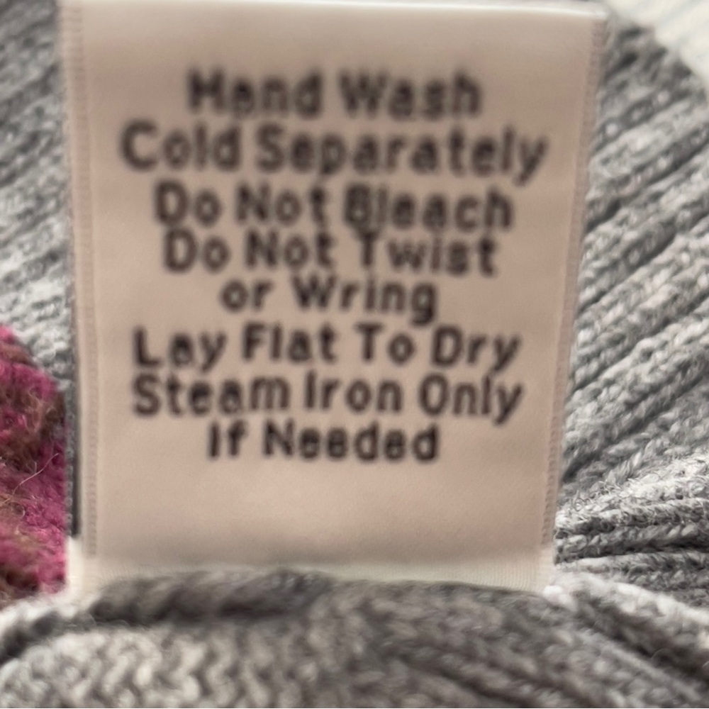 Cabi Argyle Wool Blend Button Front Belted Vest S… - image 6